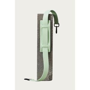 NEW AMPERSAND AS APOSTROPHE leather shoulder strap in mint python
